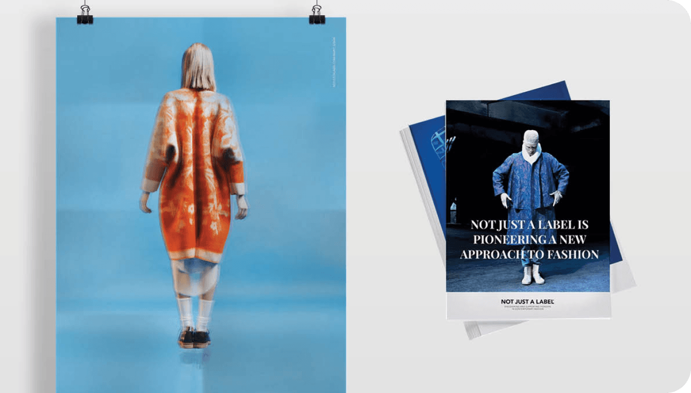 Not just a label cover magazines